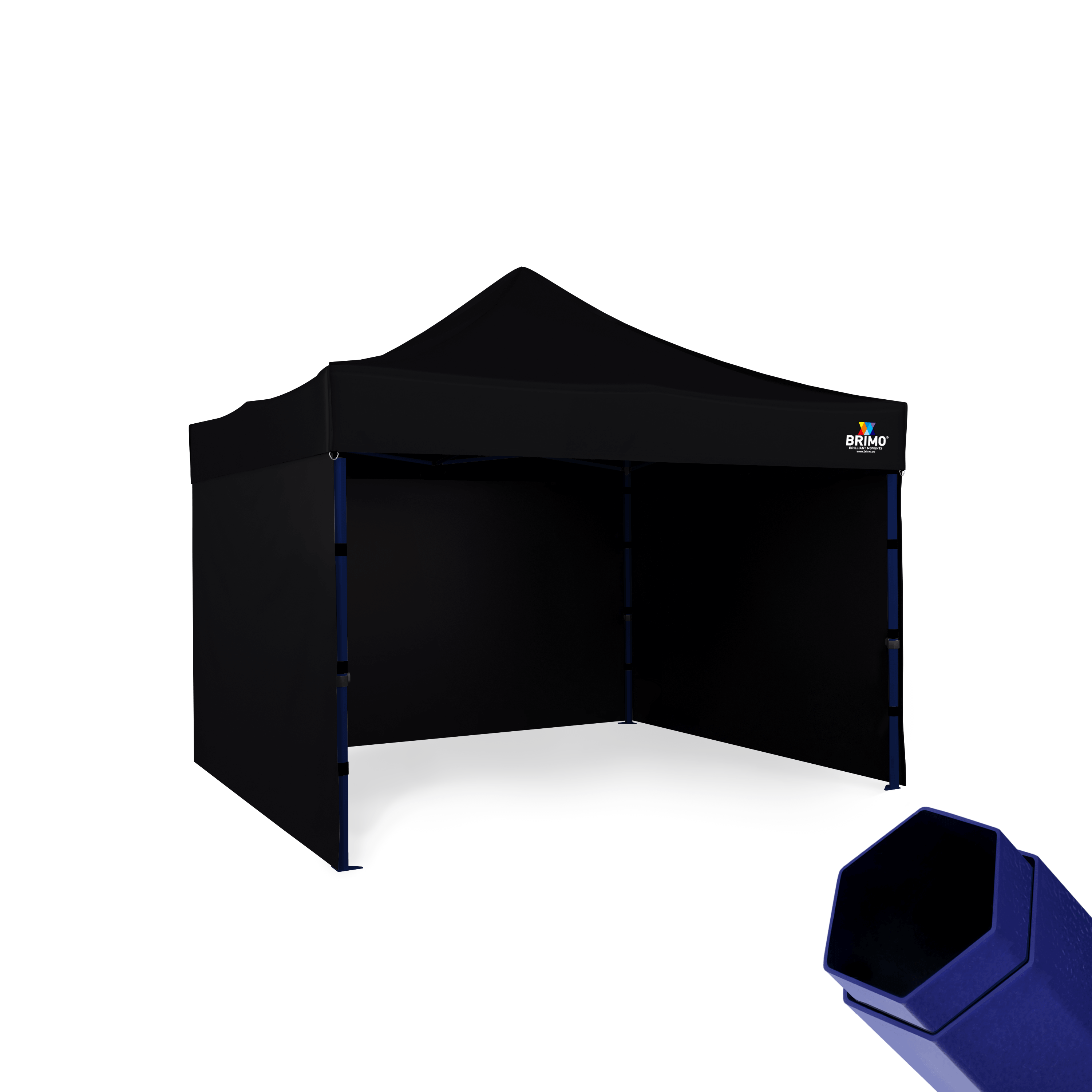 hopfällbara tält 3x3