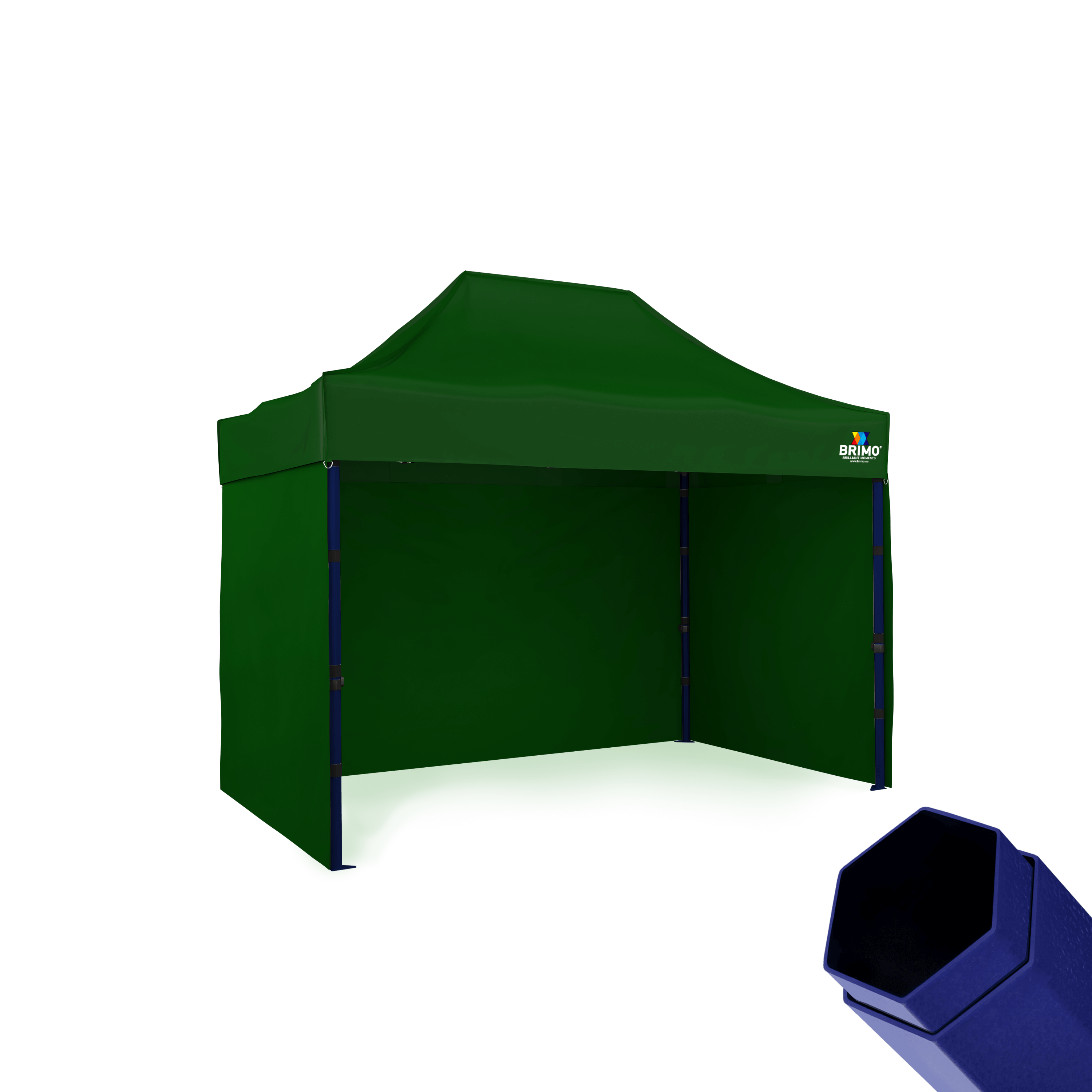 hopfällbart lusthus 2x3