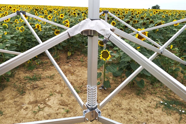 3x4,5m trädgårdstält