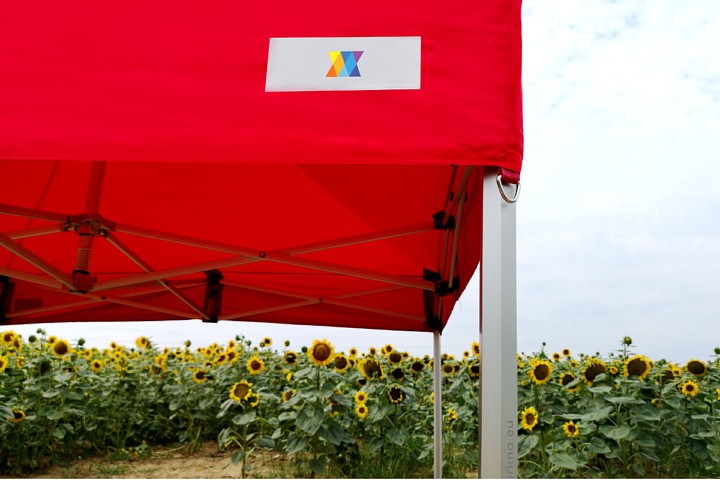 3x4,5m partytält 3x3m