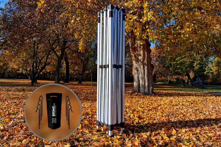 hopfällbart partytält