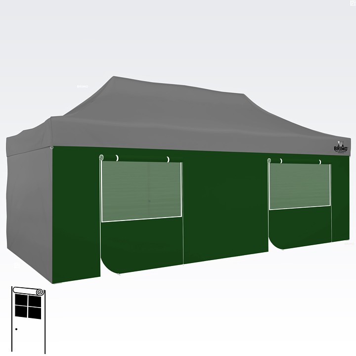 hopfällbart lusthus 3x3m