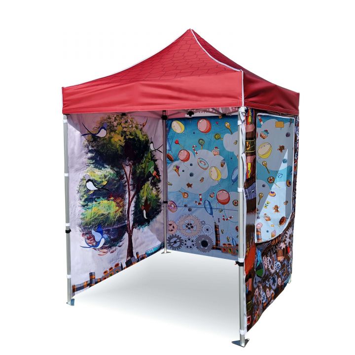 Vattentätt hopfällbart tält för utomhusevenemang med snabb installation