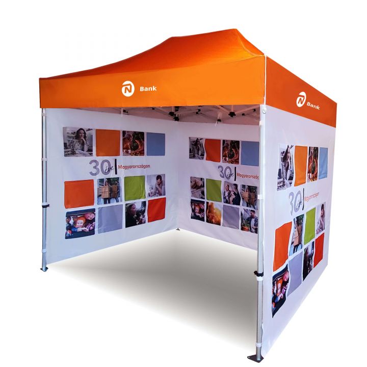 Vattentätt hopfällbart tält med justerbar storlek för olika evenemang