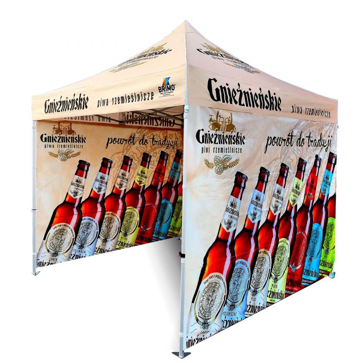 Vattentätt partytält med sidoväggar