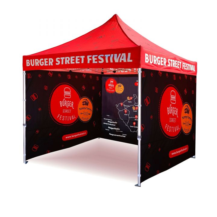 Vattentätt trädgårdsfesttält