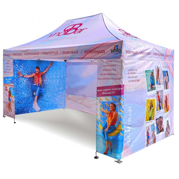 Vattentätt partytält för festivaler