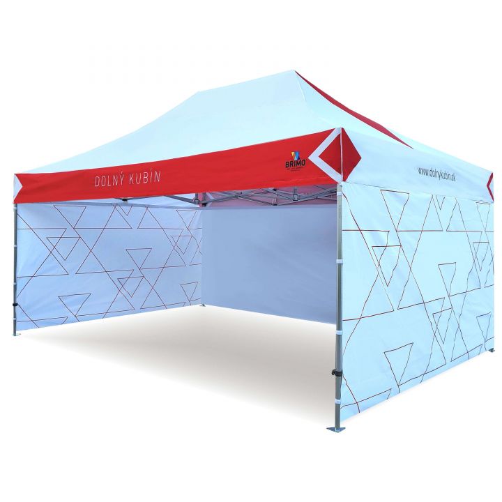 Vattentätt partytält med skydd mot dåligt väder