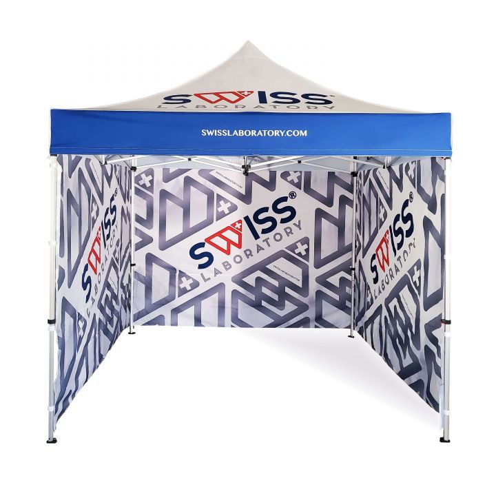 Vattentätt partytält med vindskydd