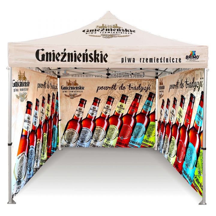 Vattentätt partytält med bärbar ram