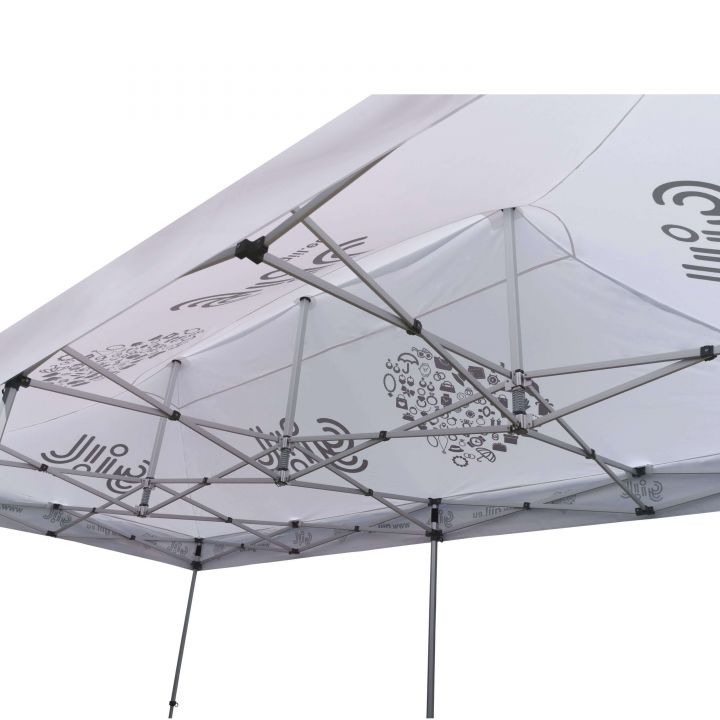 Vattentätt partytält med snabb demontering