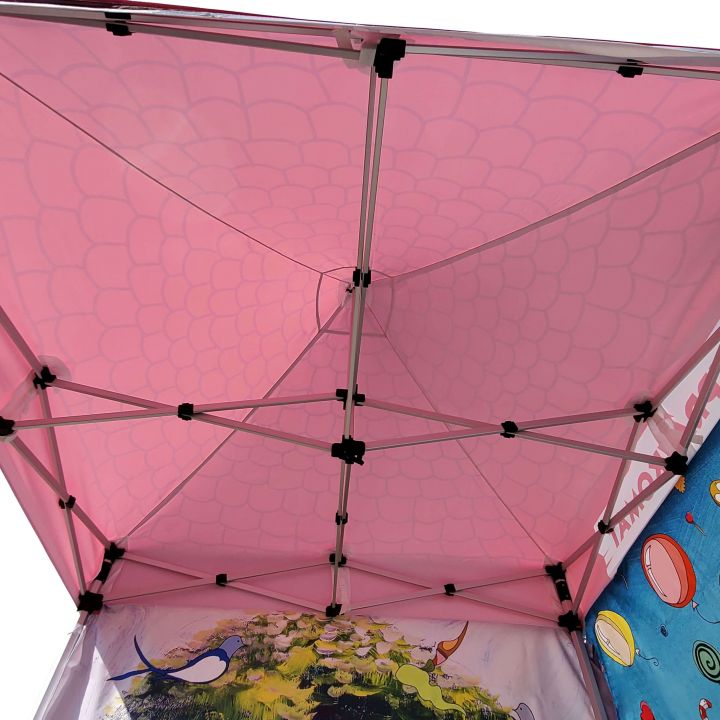 Vattentätt partytält med högkvalitativt regnskydd