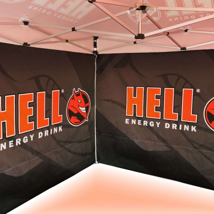 Vattentätt partytält med hög motståndskraft mot regn