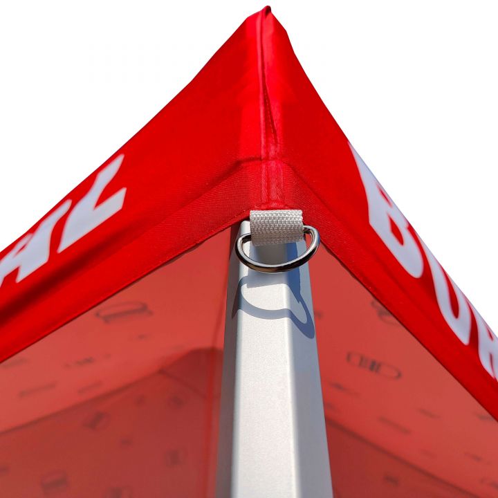 Vattentätt partytält med rymlig inredning