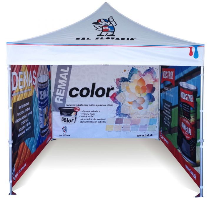 Vattentätt partytält med UV-skydd